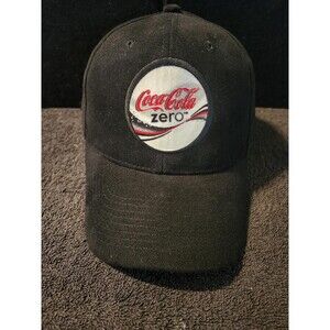 Coca-Cola Zero HeadMost Cloth Buckle StrapBack Dad Cap